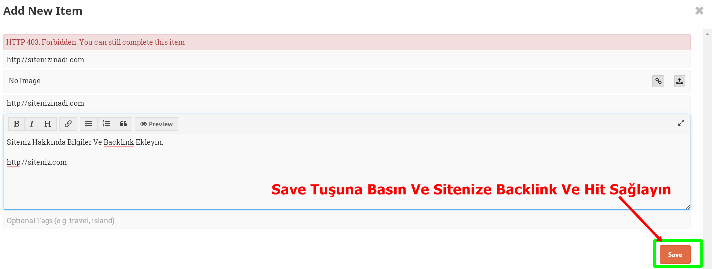 WebDersleri.Net Okuyucuları Blogunuzu Listeye Ekleyin